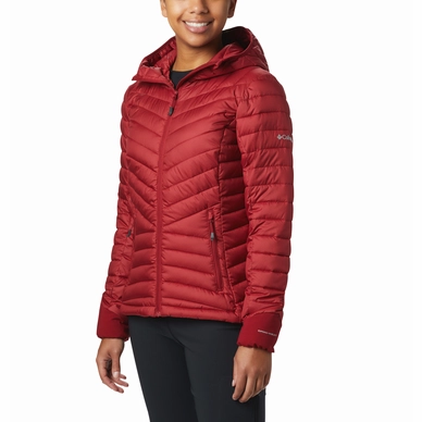 Jas Columbia Women Windgates Hooded Beet Heather