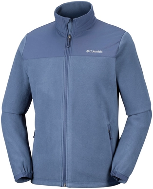 Vest Columbia Men Fast Trek Novelty Full Zip Fleece Dark Mountain
