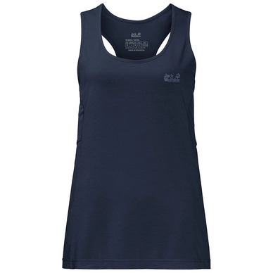 Tanktop Jack Wolfskin Women Crosstrail Top Midnight Blue