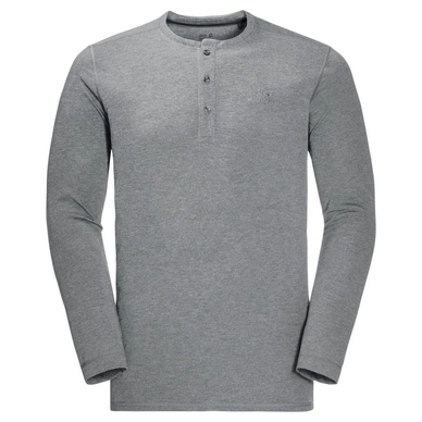 Longsleeve Jack Wolfskin Men Moro Henley Alloy