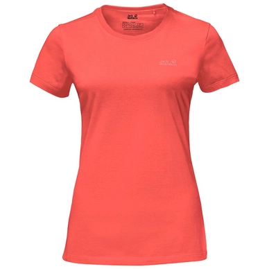 T-Shirt Jack Wolfskin Essential Women Hot Coral
