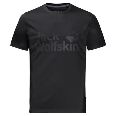 T-Shirt Jack Wolfskin Rock Chill Logo Men Black
