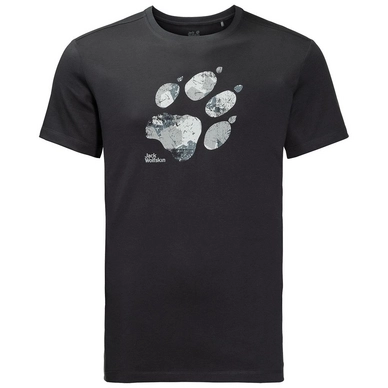 T-Shirt Jack Wolfskin Men Marble Paw Phantom