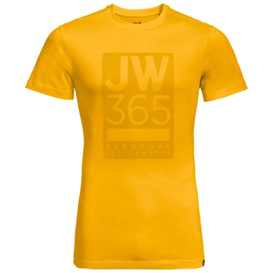 T-Shirt Jack Wolfskin Men 365 Burly Yellow Xt