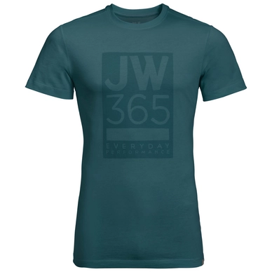 T-Shirt Jack Wolfskin Men 365 Atlantic Deep