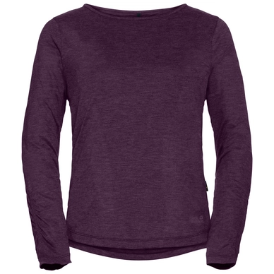 Trui Jack Wolfskin Women Moro Longsleeve Aubergine