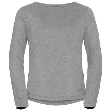 Trui Jack Wolfskin Women Moro Longsleeve Alloy