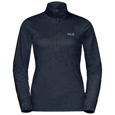 Skipully Jack Wolfskin Women Sky Range Halfzip Midnight Blue