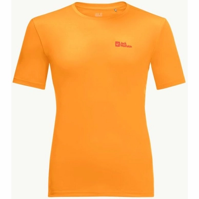 T-Shirt Jack Wolfskin Men Tech T Orange Pop
