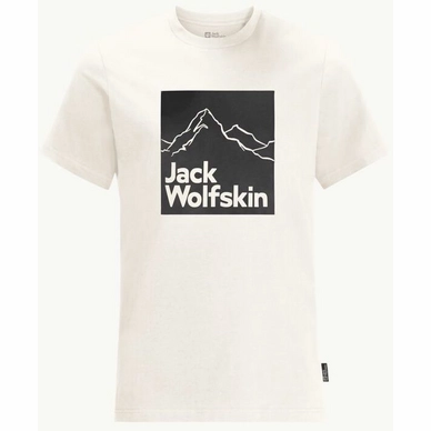 T-shirt Jack Wolfskin Homme Marque T Egret