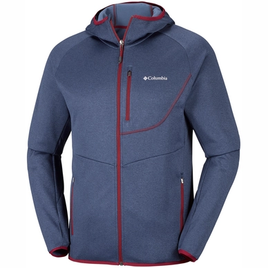 Vest Columbia Men Drammen Point Hooded Fleece Dark Mountain