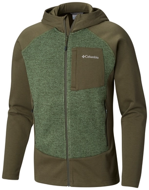Vest Columbia Men Marley Crossing Hooded Hybrid Peatmoss Mosstone