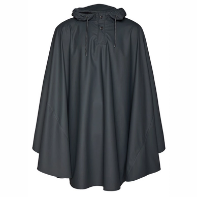 Poncho RAINS Cape Dunkelgrau
