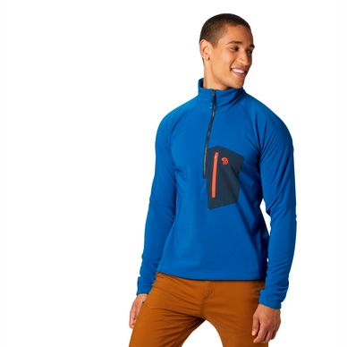 Jacket Mountain Hardwear Men Keele Pullover Nightfall Blue =