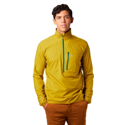 Jacket Mountain Hardwear Men Kor Preshell Pullover Dark Citron