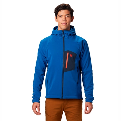 Jas Mountain Hardwear Men Keele Hoody Nightfall Blue