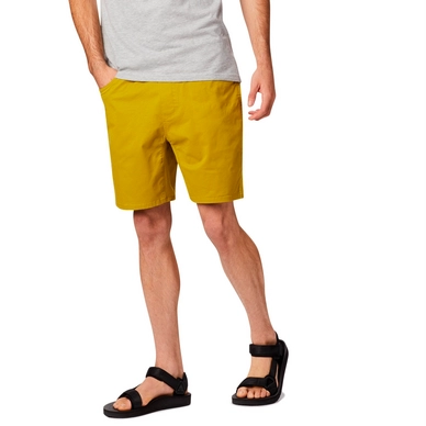 Korte Broek Mountain Hardwear Men Cederberg Pull On Short Dark Citron 7 Inch