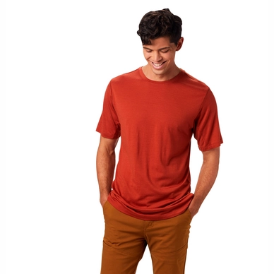 T-Shirt Mountain Hardwear Men Diamond Peak SS Dark Copper