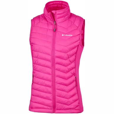 Body Warmer Columbia Women Powder Pass Vest Haute Pink