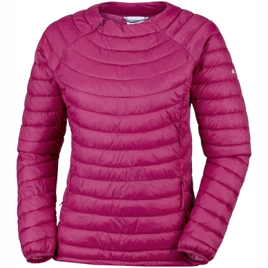 Jas Columbia Women Powder Pass Pullover Wine Berry