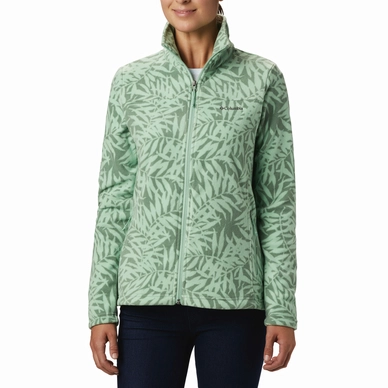 Vest Columbia Women Fast Trek Light Printed Full Zip New Mint Print