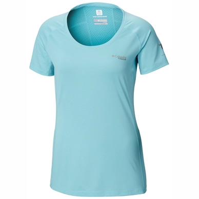 T-Shirt Columbia Women Titan Trail Lite Clear Blue