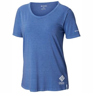 T-Shirt Columbia Women CSC Pigment Tee Blue Dusk