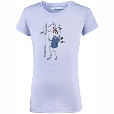 T-Shirt Columbia Girls Little Canyon Tee Periwinkle