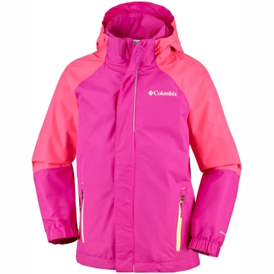 Jacket Columbia Youth Holly Peak Shell Haute Pink