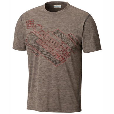 T-Shirt Columbia Trinity Trail 2.0 Graphic Graphite Herren