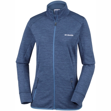 Fleecejacke Columbia Pine Hollow Full Zip Fleece Blue Dusk Damen