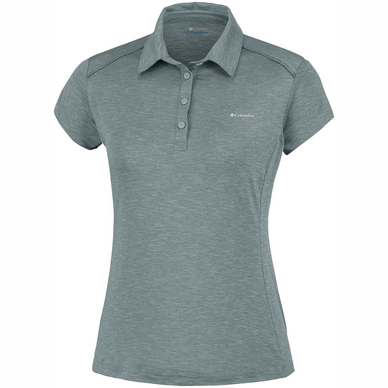 Poloshirt Columbia Firwood Camp Niagra Heather Damen