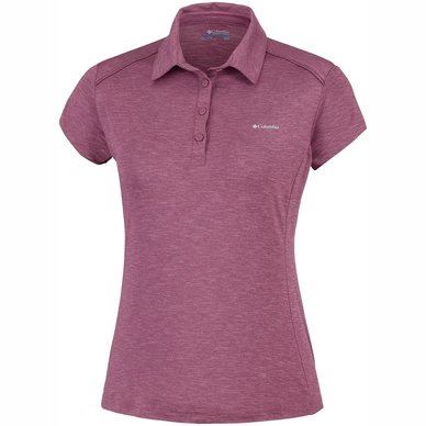 Poloshirt Columbia Firwood Camp Antique Mauve H Damen