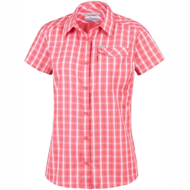 Bluse Columbia Silver Ridge 2.0 Plaid Coral Bloom Gin Damen