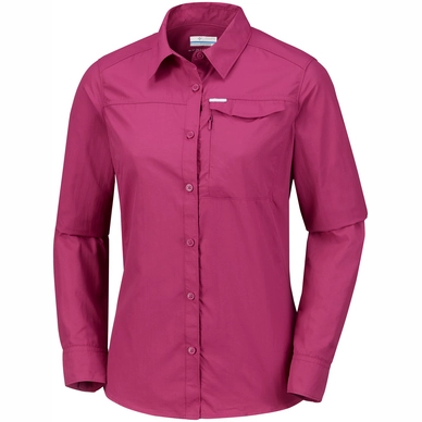 Blouse Columbia Women Silver Ridge 2.0 Long Sleeve Wine Berry