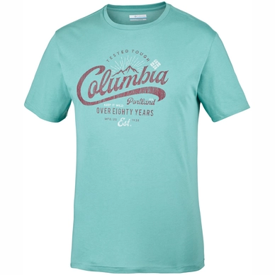T-Shirt Columbia Men Leathan Trail Tee Copper Ore Gra