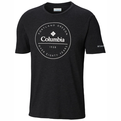 T-Shirt Columbia Onchan Park Tee Black Graphic Herren