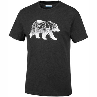 T-Shirt Columbia Baker Brook Tee Black Herren