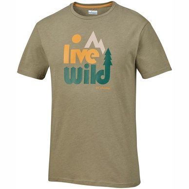 T-Shirt Columbia Terra Vale Tee Cypress Herren