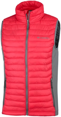 Bodywarmer Columbia Men Powder Pass Vest Mountain Red G