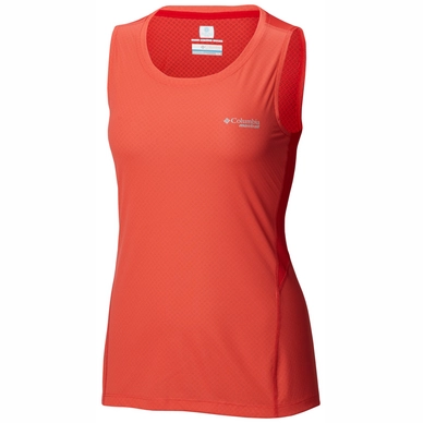 Tanktop Columbia Titan Ultra II Sleeveless Red Coral Cher Damen