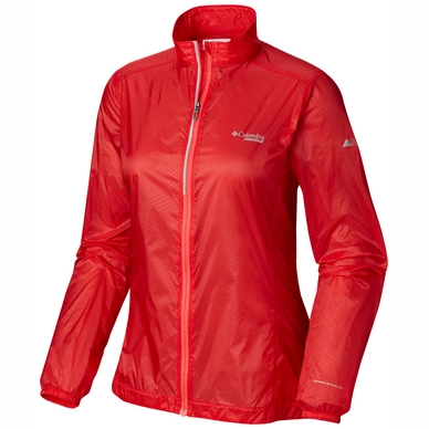 Jacke Columbia F.K.T. Wind Jacket Cherrybomb Red Damen