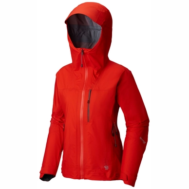 Jas Mountain Hardwear Women Exposure/2 Gore-Tex Active Fiery Red