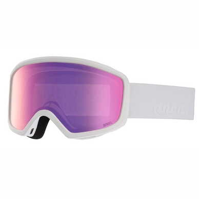 Masque de Ski Anon Women Deringer White / Sonar Pink