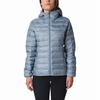 Jas Columbia Women Lake 22 Down Hooded Tradewinds Grey
