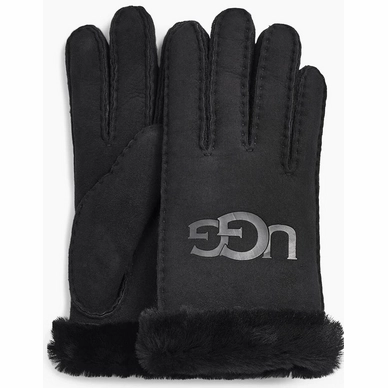 Gloves UGG Women Sheepskin Logo Glove Black