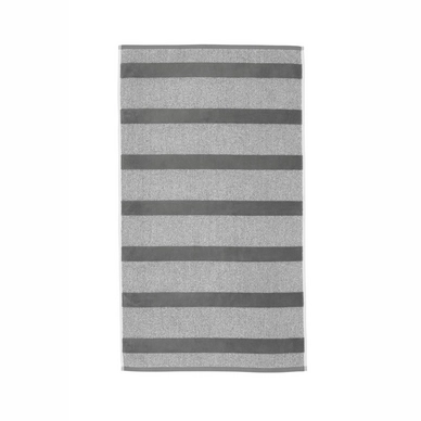 Handdoek Beddinghouse Sheer Stripe Large Anthraciet (60 x 110 cm)