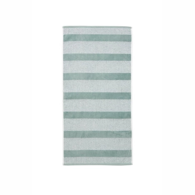 Handdoek Beddinghouse Sheer Stripe Medium Groen (50 x 100 cm)