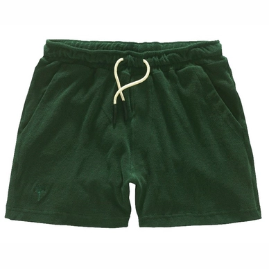 Korte broek OAS Men Green Terry Shorts