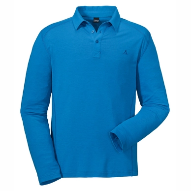 Poloshirt Schöffel Longsleeve Dover1 Princess Blue Herren